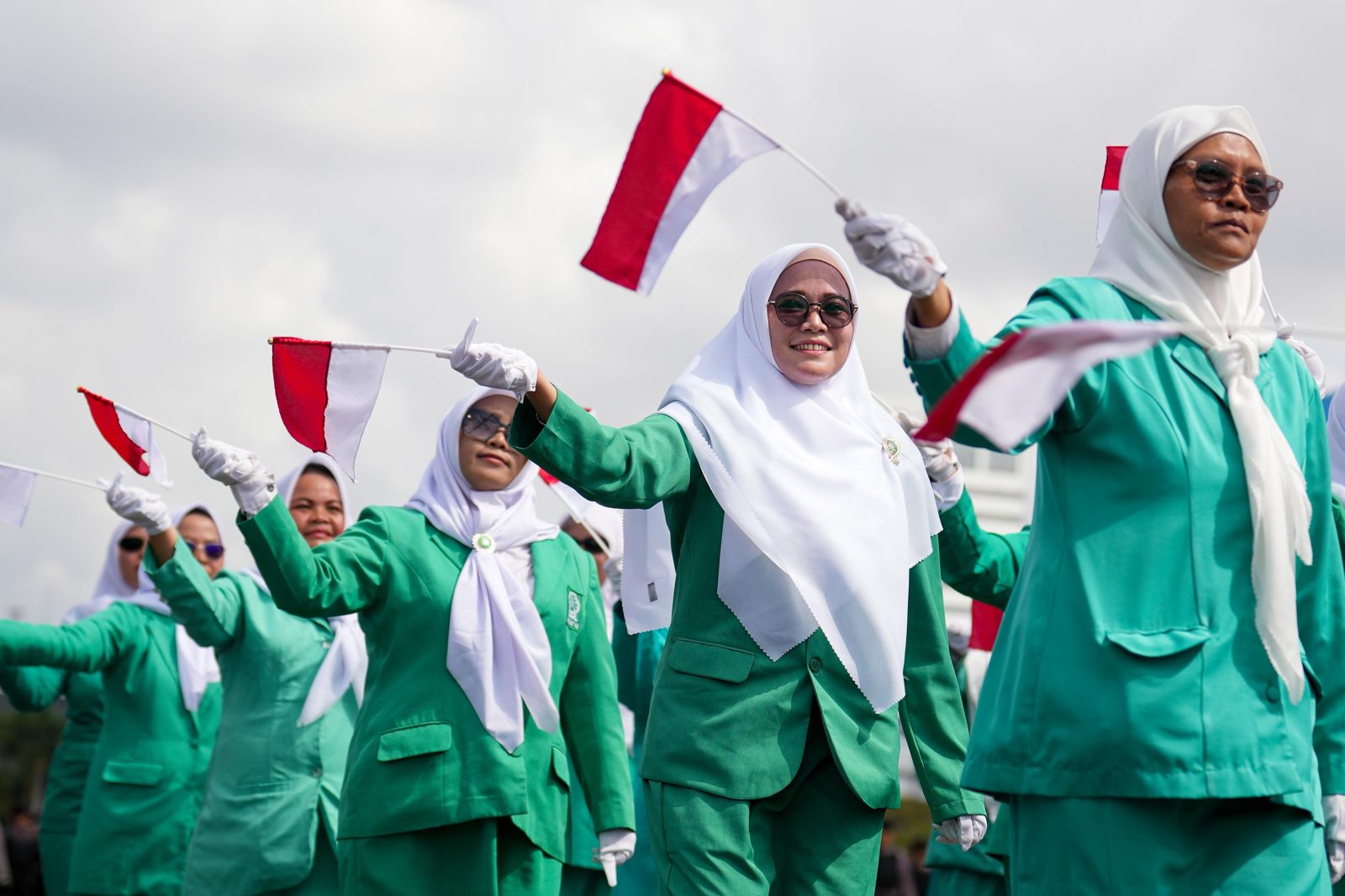 Muslimat NU Turut Andil Dalam HUT Bhayangkara ke79, Kadiv H Muslimat NU Turut Andil Dalam HUT Bhayangkara ke79, Kadiv H